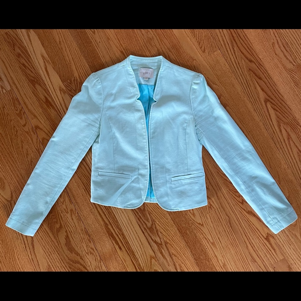 LOFT open-front blazer